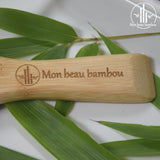 Brosse bambou cheveux